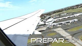 Prepar3d P3D v3.4 - Amazing Realism 2017 Flytampa YSSY Sydney [60fps]