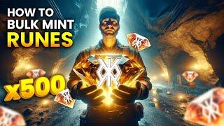 How To Mint More Runes | Bulk Mint Explained On Luminex