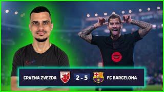 ANALIZA CRVENA ZVEZDA - BARCELONA 2-5