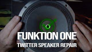 FUNKTION ONE Twitter Speaker Repair (Easy Fix Walkthrough)