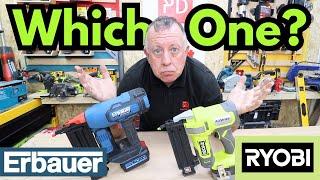 Which is the Best Budget Brad Nailer - Erbauer vs Ryobi