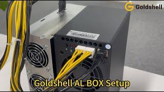 Goldshell AL BOX Setup