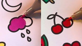 Satisfying ASMR Compilation with Art Markers