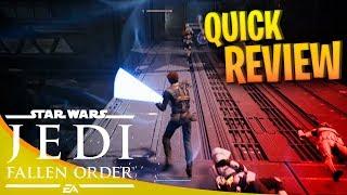 Star Wars Jedi Fallen Order Review - Over hyped (but still good)