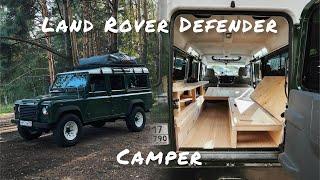 Кемпер из Land Rover Defender своими руками