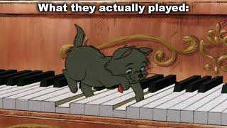 Pianos are Never Animated Correctly... (Aristocats)