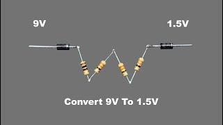 Make 9V to 1.5V - RK Electronics Karachi