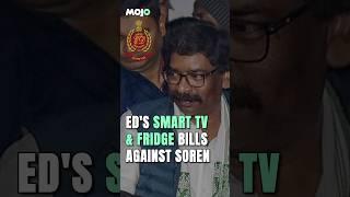 Fridge, Smart TV Reciepts Proof In ED Probe Against Hemant Soren #hemantsoren #ed #news