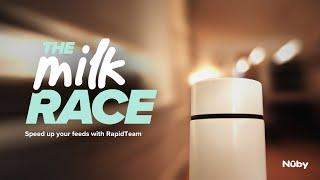 The Milk Race: Fast & Easy Formula Feeding in Under 2 Minutes  | Nuby UK RapidCool & RapidTeam