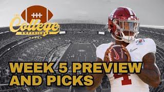 College Football Week 5 Predictions: Epic Previews & Picks!