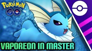 Vaporeon TSUNAMI in Master GO Battle League for Pokemon GO || Worth Elite TM & IT'S SO GOOD