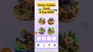 Vertus todays combo cards | 4 September 2024