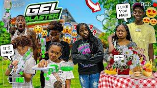 WE FOUND OUT MACEI HAVE FEELINGS FOR TERELL & WE HAD A GEL BLASTER WAR!