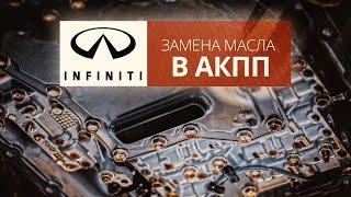 ЗАМЕНА МАСЛА В АКПП. Infiniti QX (Инфинити). АзияМИКС Серпухов