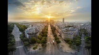 4K UHD, Boat trip on the river Seine, Paris