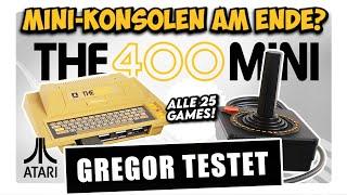 Die LETZTE Mini-Konsole?  ATARI THE400 MINI im ultimativen Hardware-Test + aller 25 Games (Review)