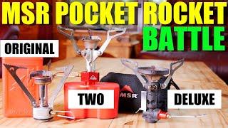 MSR Pocket Rocket Battle - Which Model Pocket Rocket is the BEST?