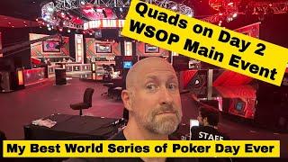 Day 2 of the 2024 WSOP Main Event - The World Series of Poker