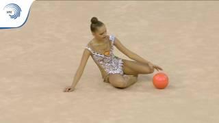 Arina AVERINA (RUS) - 2017 European Champion with ball!