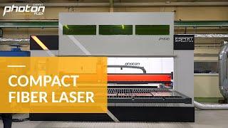 Esprit Photon FLEX ǀ Compact, Precision CNC Fiber Laser Cutting Machine