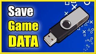 How to Copy & Save PS5 Game Data to a USB Drive (Fast Tutorial)