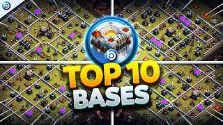 TOP 10 Best TH11 Blueprint CoC BASES of 2025 (CWL/Hybrid/War/Trophy) with Link | Clash of Clans