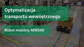 Robot mobilny MiR500 w Schneider Electric Industries