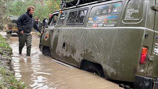 UAZ Bukhanka Aanmodderaars in Fürstenau - de aftermovie