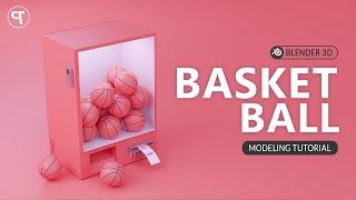 How to make basketball in blender | Basketball model blender | Blender2.9 tutorial for beginners