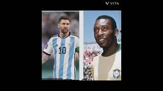 messi vs pele comparition #shorts #trending