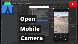 Open Camera In Android Studio | Capture Image | Java