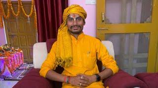 Acharya shubham Pandey ji is live तुलसी विवाह महोत्सव दशरथ महल अयोध्या जी