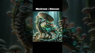 [AI] Mushroom + Dinosaur.