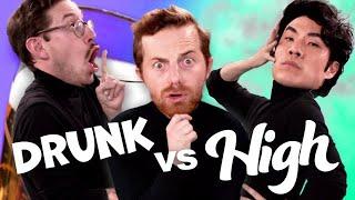 Try Guys Drunk Vs. High Charades