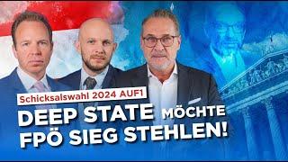 Schicksalswahl Österreich: Der Deep State möchte der FPÖ den Sieg stehlen!