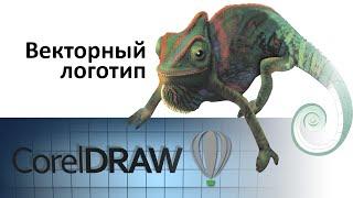 CorelDRAW - Векторный логотип.