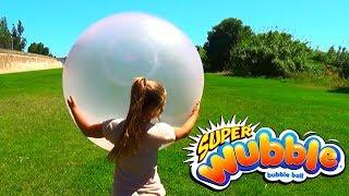 Гигантский надувной шар Worlds Biggest Balloon MEGA HUGE Super giant wubble Ball BUBBLE big challeng