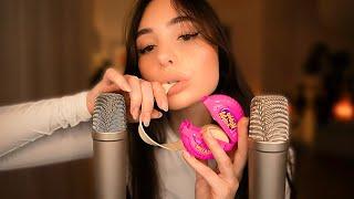 ASMR 3h Gum Chewing 🫧 with 2 Mics ️️ Intense Mouth Sounds  NO TALKING 