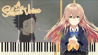 Koe No Katachi OST - Lit | Piano Cover | 【聲の形】「lit」【ピアノ】  | raykrislianggi - AniMusic