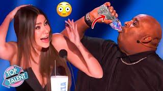 WHAT Just Happened?  Contestants With Strange Hidden Talents!