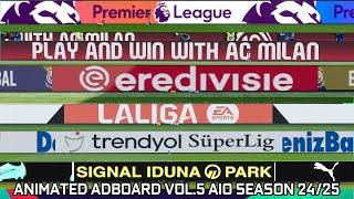 ANIMATED ADBOARD VOL.5 AIO SEASON 24/25 - PES 2021 & FOOTBALL LIFE