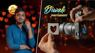 Try This Unique Diwali Special Portrait Photoshoot Ideas | Creative Portrait Photo Ideas at Home