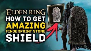 Elden Ring - This Shield is AMAZING! How to Get Fingerprint Stone Shield Location Guide