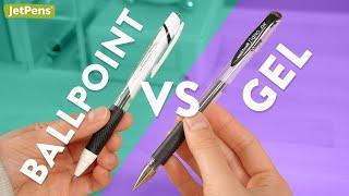 Which is BETTER? Ballpoint Vs Gel Pens 