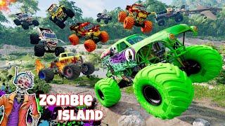 Monster Jam Adventures Compilation | Monster Truck Island | Griff's Garage