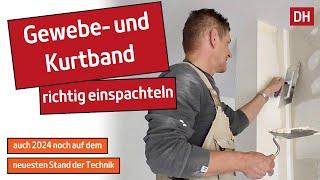 #DIY Innenecken-Kurt band an Gipskarton selber einspachteln  | #DH - Trockenbau