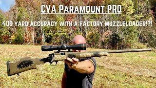 Group Test and 400 Yard Field Review!  Can the CVA Paramount Pro perform at 400 yards?