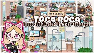 Aesthetic FREE Home Design  Cozy FREE TO COPY House ️ | Toca Life World | Toca Boca Builds