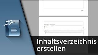 Open Office Writer Inhaltsverzeichnis erstellen / aktualisieren  Tutorial