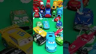 Lightning McQueen Or The King Dinoco? Mcqueen Truck Container #toys #pixarcars #cars #mcqueen